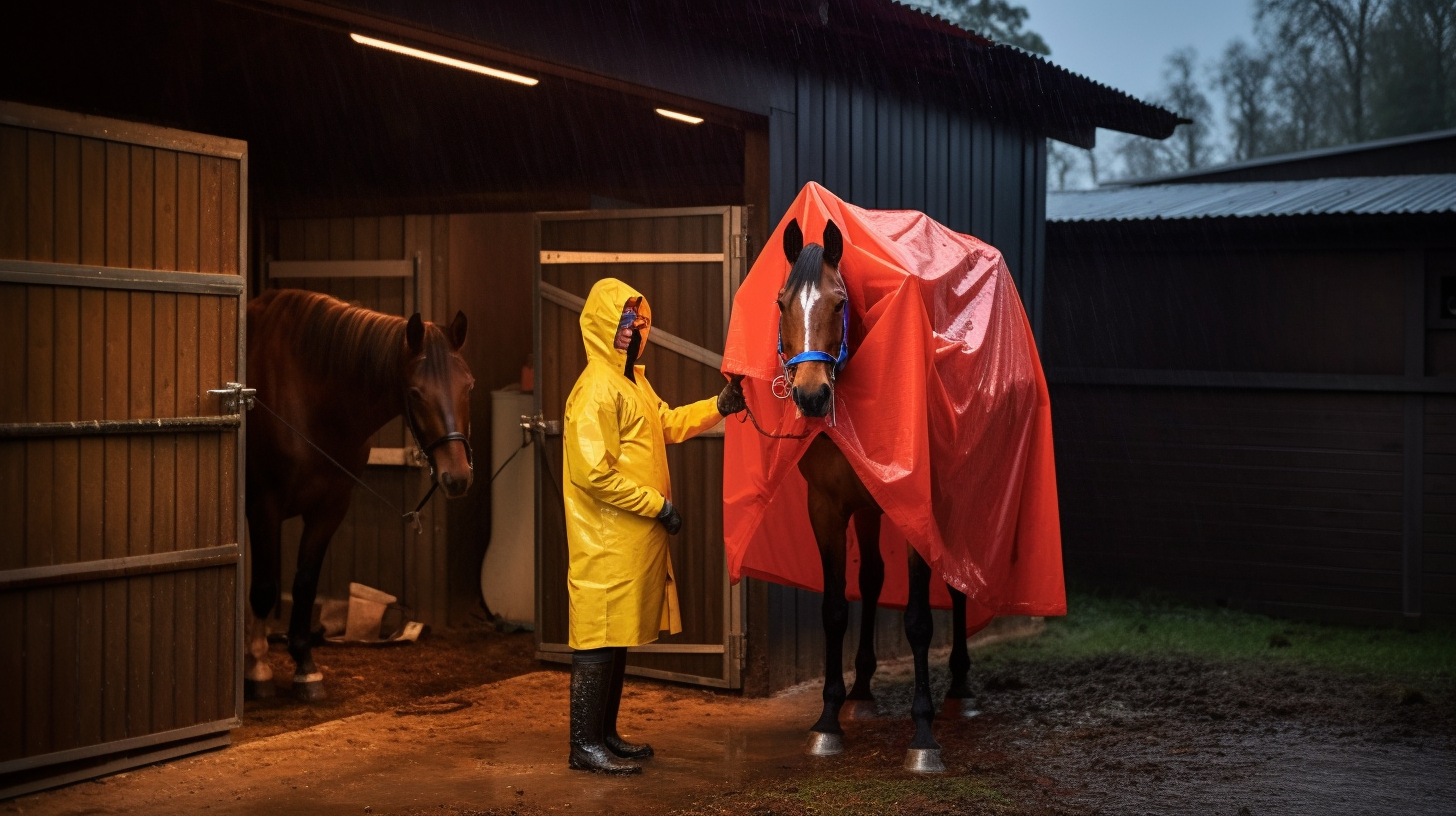 Comment protéger un poney contre les intempéries 