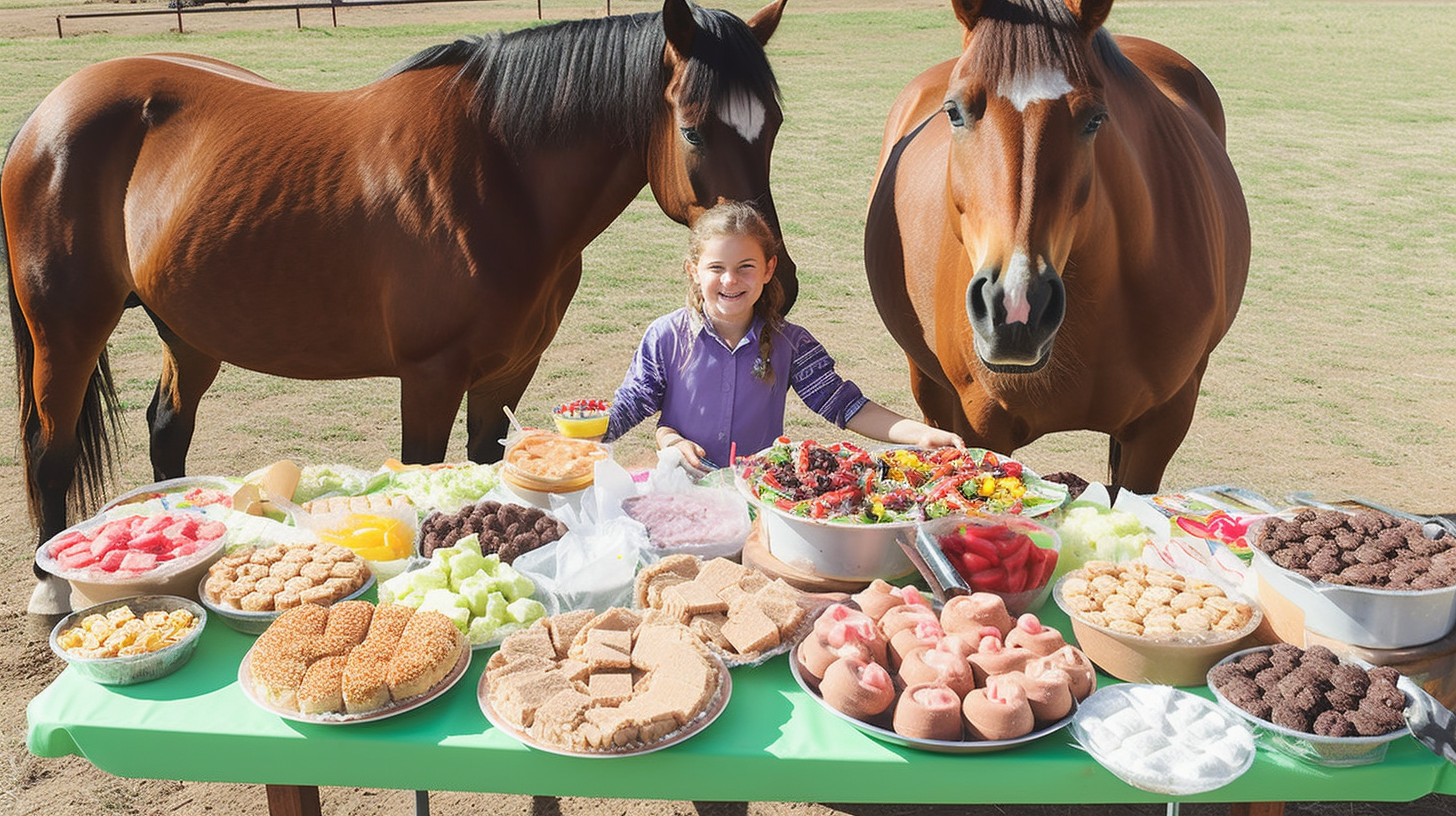 Quelles friandises sont sûres pour les poneys 