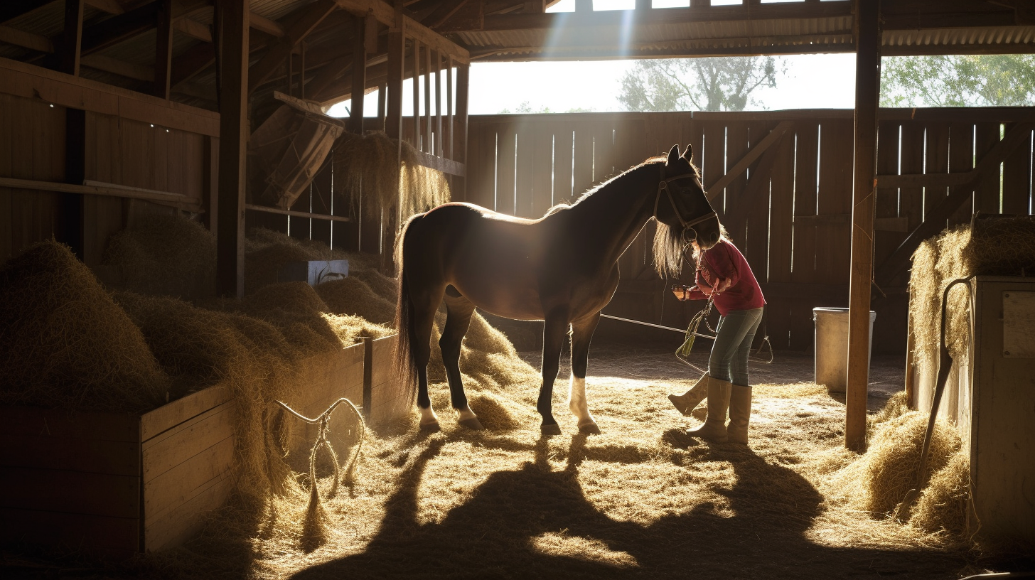 Quels netoyer son box de poney 