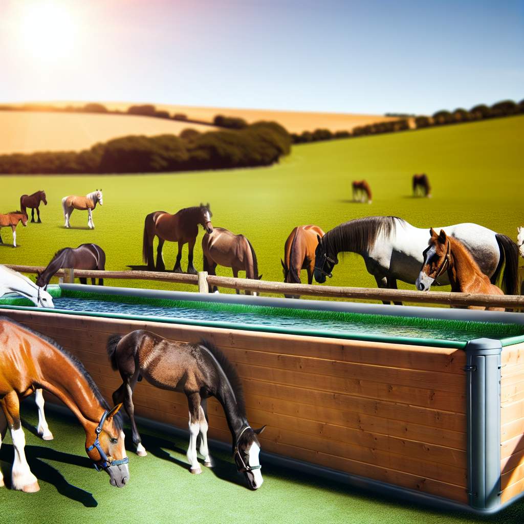 Abreuvoir chevaux: innovations et conseils d'entretien