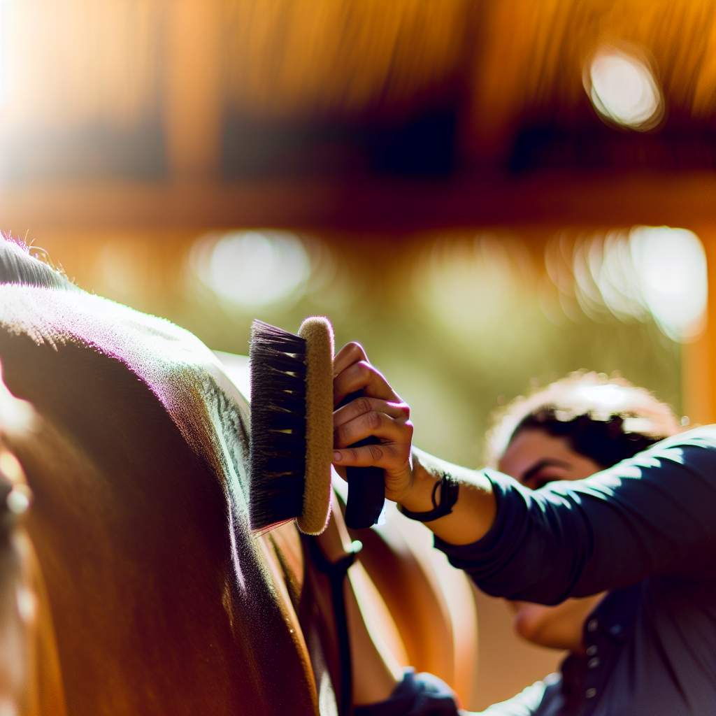 Découvrez la brosse équine idéale pour votre cheval