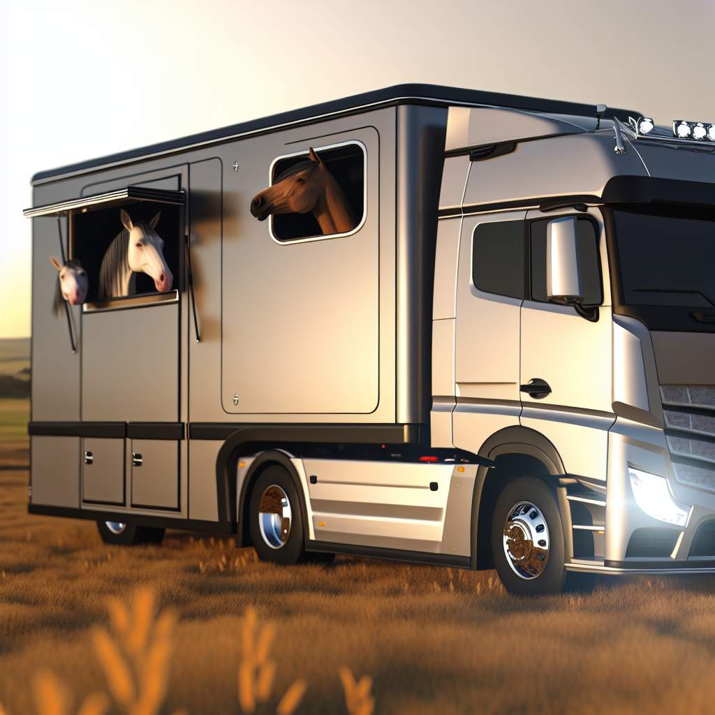 Camion chevaux Oakley : sécurité et confort garantis